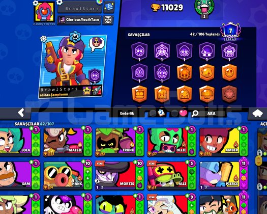 11 K KUPA 42 KARAKTER