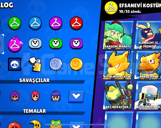 BRAWL STARS 93K KUPA 10 EFSANEVİ