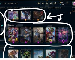 246 LEVEL / 185 SKİN / 129 HERO