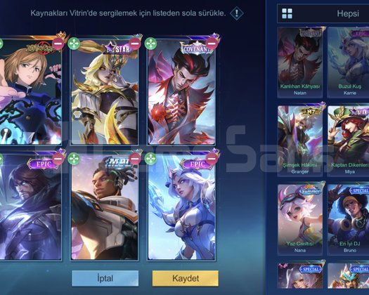 Çıtır smurf 90 rate adc main hesap