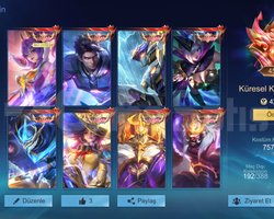 8 LEGEND/45 SARI/45 PEMBE/757 SKIN