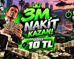 GTA 5 ONLINE  3.000.000 NAKİT SATIŞI
