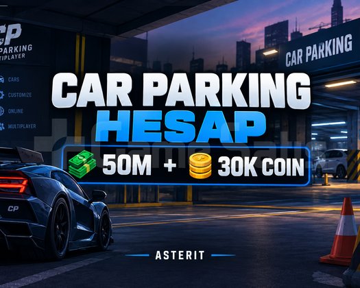 50M Para ve 30K Coinli CPM Hesap