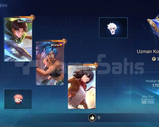 Mikasa Levi uyguna