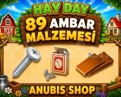 89 adet ambar malzemesi anında teslimat
