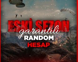 ESKİ SEZON GARANTİLİ RANDOM HESAP PUBG