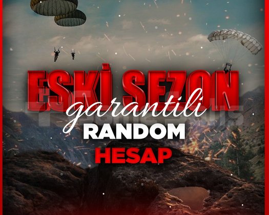 ESKİ SEZON GARANTİLİ RANDOM HESAP PUBG