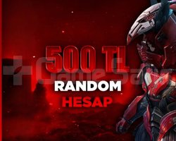 PUBG MOBİLE 500TL RANDOM HESAP