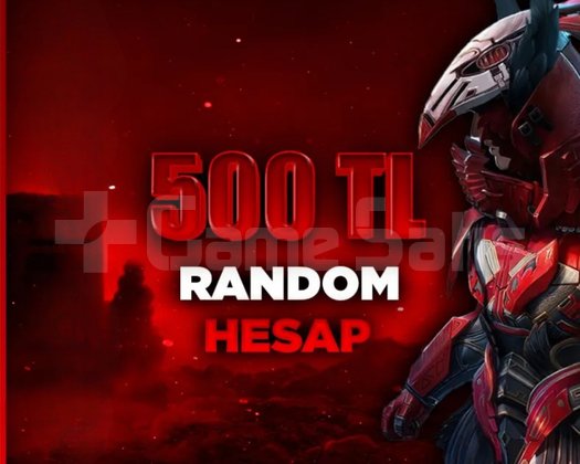 PUBG MOBİLE 500TL RANDOM HESAP
