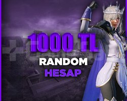 PUBG MOBİLE 1000TL RANDOM HESAP