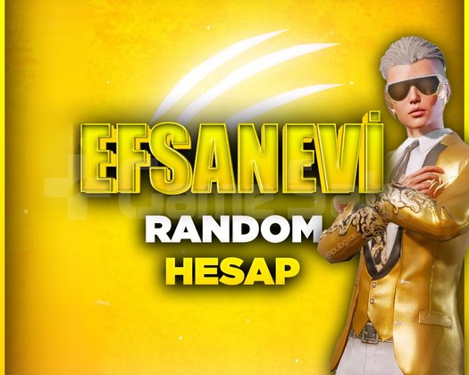 EFSANEVİ RANDOM HESAP PUBG