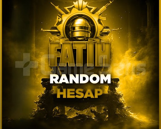 PUBG MOBİLE FATİH RANDOM HESAP