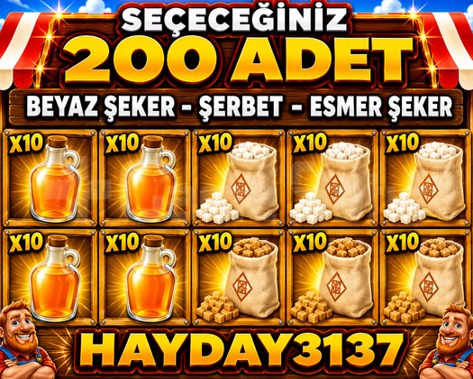 BEYAZ ŞEKER-ŞERBET-ESMER ŞEKER