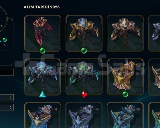 200 LVL FULL ŞAMPİYON 120 SKİN İLK MAİL