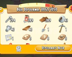 +30 LEVEL 1.000 DEPO AMBAR MALZEMESİ