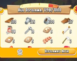 +17 LEVEL 1.000 AĞIL MALZEME HESAP