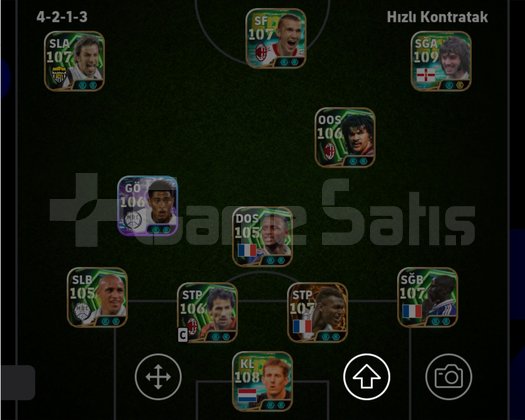 Hesabımda eski yeni oyuncular var
