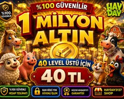 1 MİLYON ALTIN