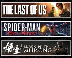 Last Of Us 1 +Miles +Black Myth Wukong