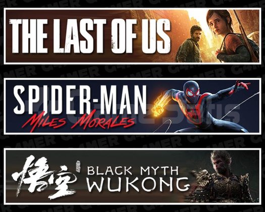 Last Of Us 1 +Miles +Black Myth Wukong