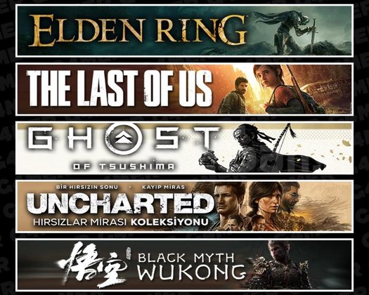Elden +TLOU1 +Tsushima +UNCH +Wukong