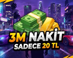 GTA 5 ONLINE 3.000.000 NAKİT