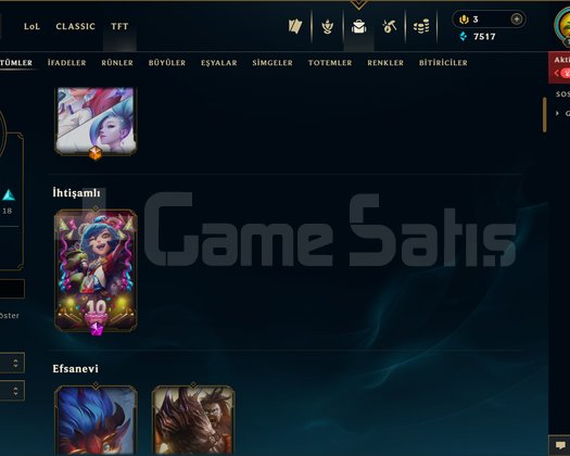 TR / KARA ALİSTAR / ARCANE / MAİNLİK