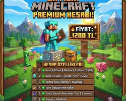 Minecraft Hesabı Satılık