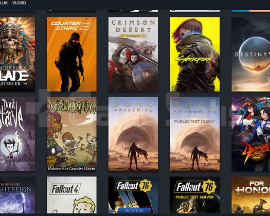 STEAM HESABI  30+ DEĞERLİ OYUN