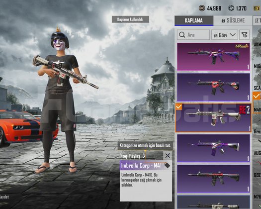 3 SPOR DİKENLİ KASK RE2 M4 DOLU HESAP