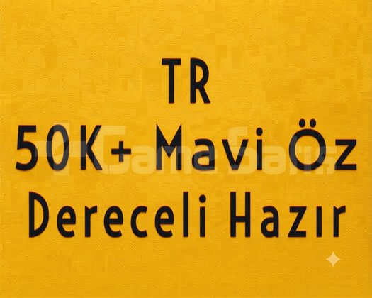 TR 50K ÖZ -DERECELİ HAZIR- MAİL DEĞİŞEN