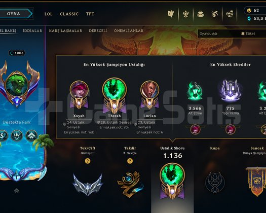 VALO VE  LOL  BOL SKİNLİ  MAİNLİK