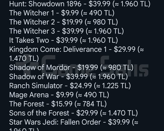 STEAM VE EPİC GAMES HESAP