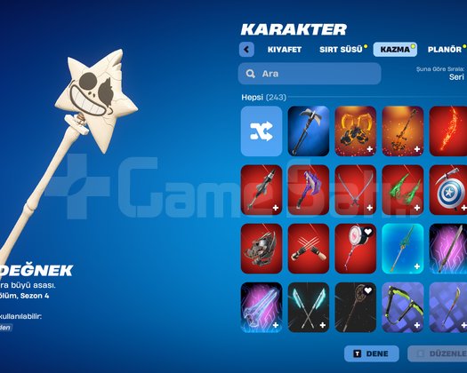 DOPDOLU FORTNITE EPIC GAMES HESABI