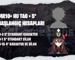 EU | MR10+ Hu Tao + 5* Karakter