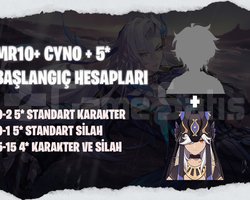 EU | MR10+ Cyno + 5* Karakter