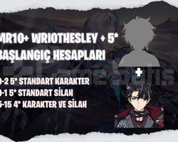 EU | MR10+ Wriothesley + 5* Karakter