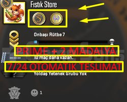 OTO | PRİME + 2-MADALYA + FACEİT + GTA V