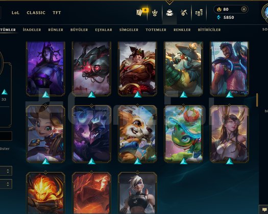 375 LVL + 128 KOSTÜM + 172 HERO + MAİL!