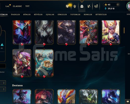 395 LVL + 145 KOSTÜM + 172 HERO + MAİL!