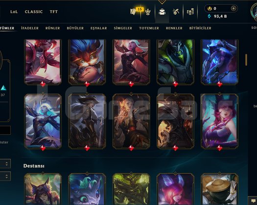 TR + 255 LVL + 153 KOSTÜM + 172 HERO!
