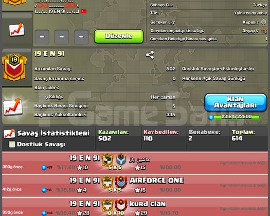 19 LVL MÜKEMMEL GÜNLÜKLÜ