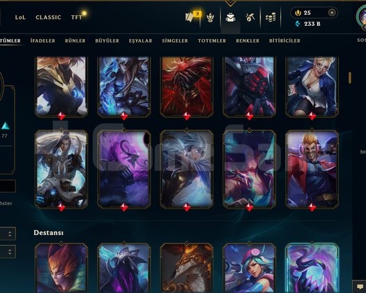 TR + 608 LVL + 211 KOSTÜM + 172 HERO!