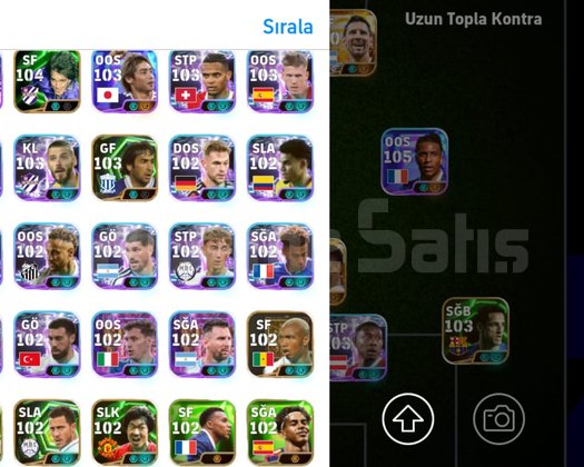 KG3280 6 BOMBACI + 107 CR 110 MESSİ MA