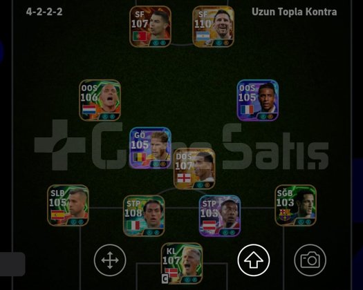 KG3280 6 BOMBACI + 107 CR 110 MESSİ MA