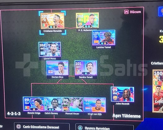 108li ronaldolu 105li yamallı satılık