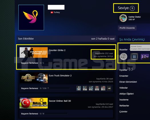 TR HESAP+ 4 MADALYA 60 WİN 152 SAAT