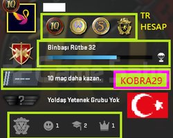 TR HESAP+ 4 MADALYA 60 WİN 152 SAAT