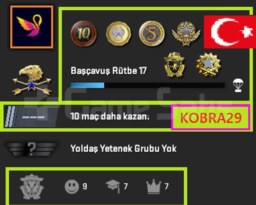 TR HESAP+ 6 MADALYA 256 WİN 678 SAAT