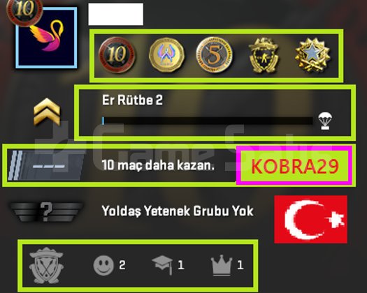 TR HESAP+ 5 MADALYA 95 WİN 808 SAAT